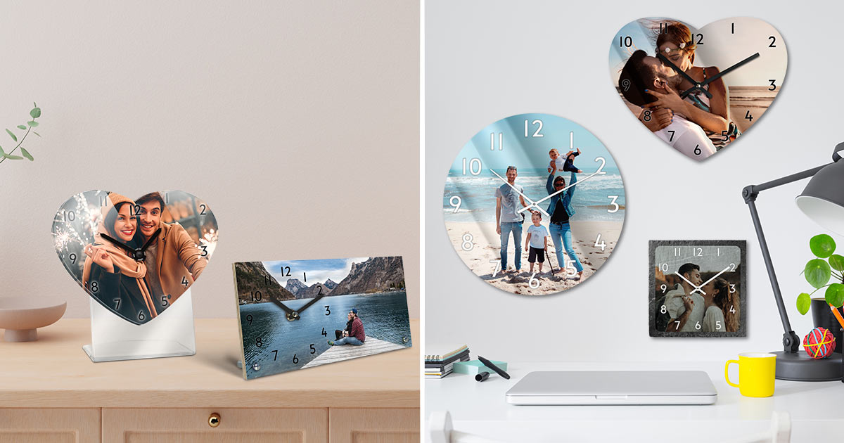 funk wanduhr mit eigenem bild