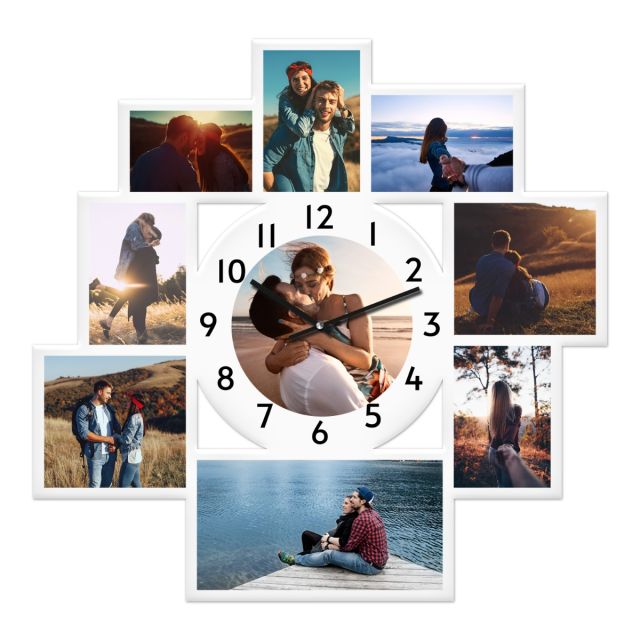 Wanduhr 'Collage'