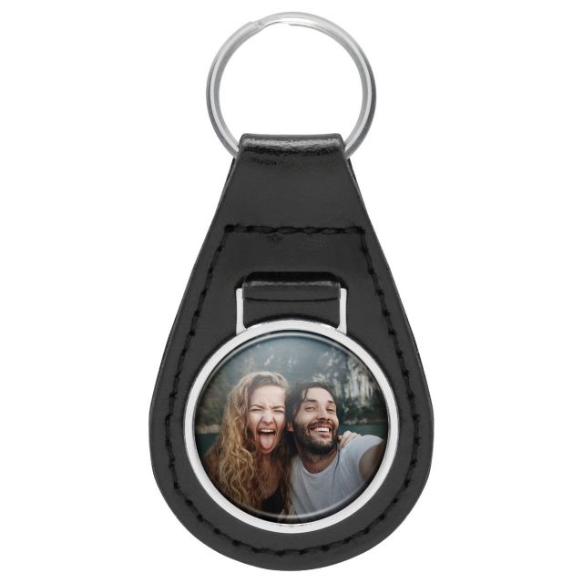 Schlüsselanhänger 'Leder'