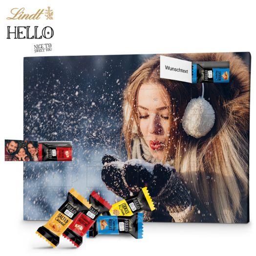 Lindt HELLO Adventskalender selbst gestalten