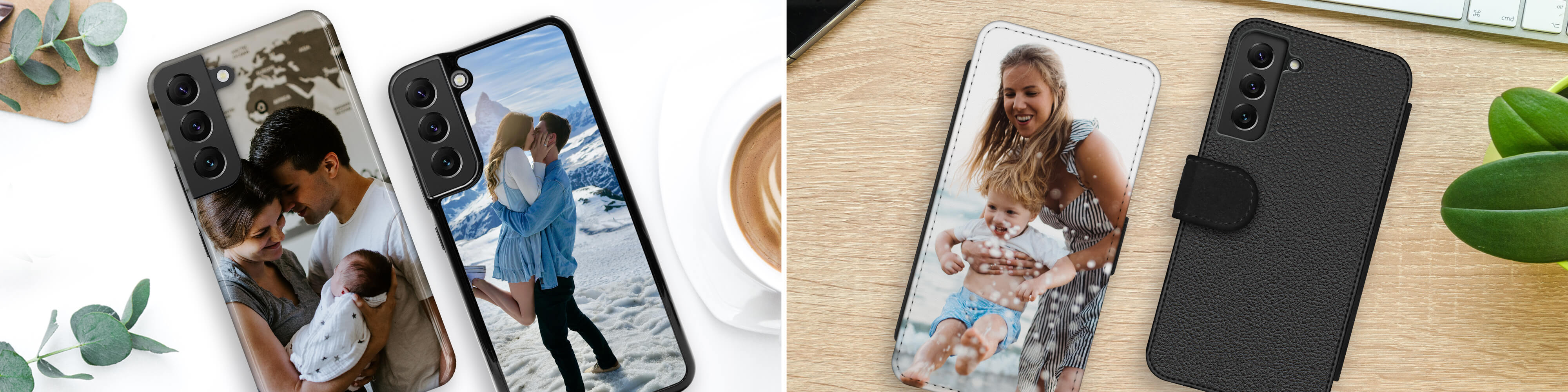 Galaxy S22+ Hüllen mit eigenem Foto selbst gestalten