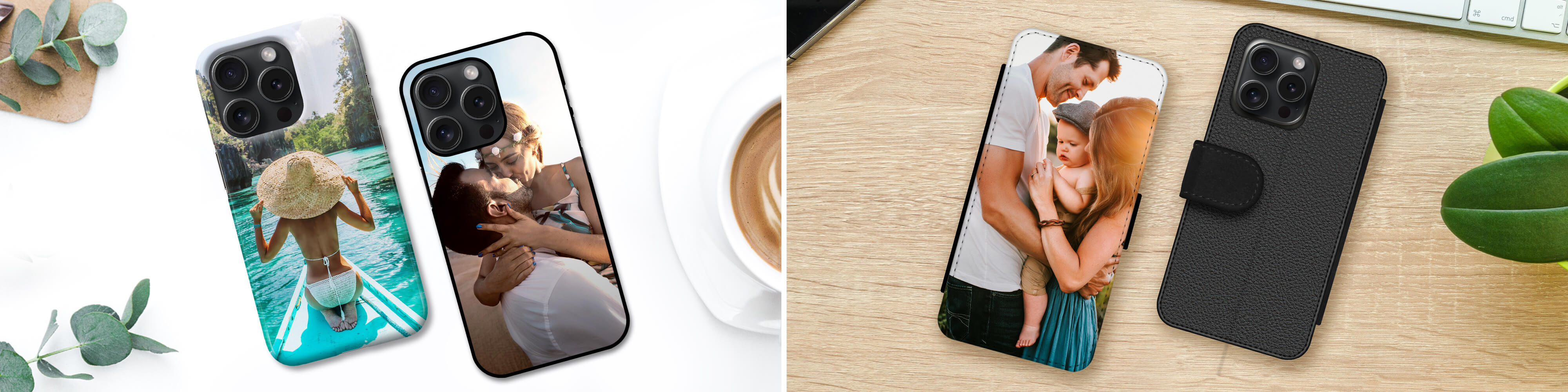 Hüllen für iPhone 15 Pro mit eigenem Foto gestalten