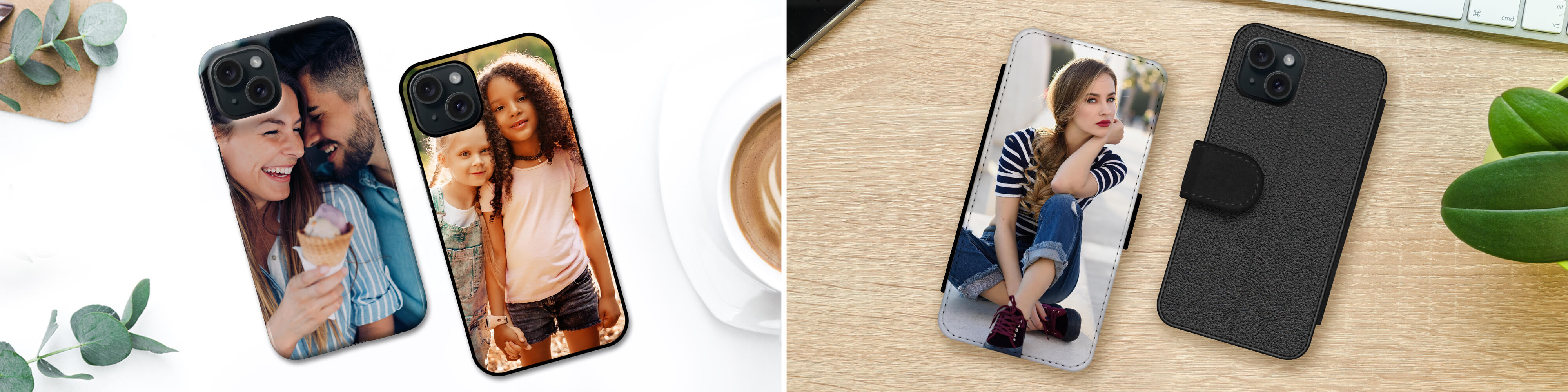 iPhone 15 Handyhülle mit eigenem Foto selbst gestalten