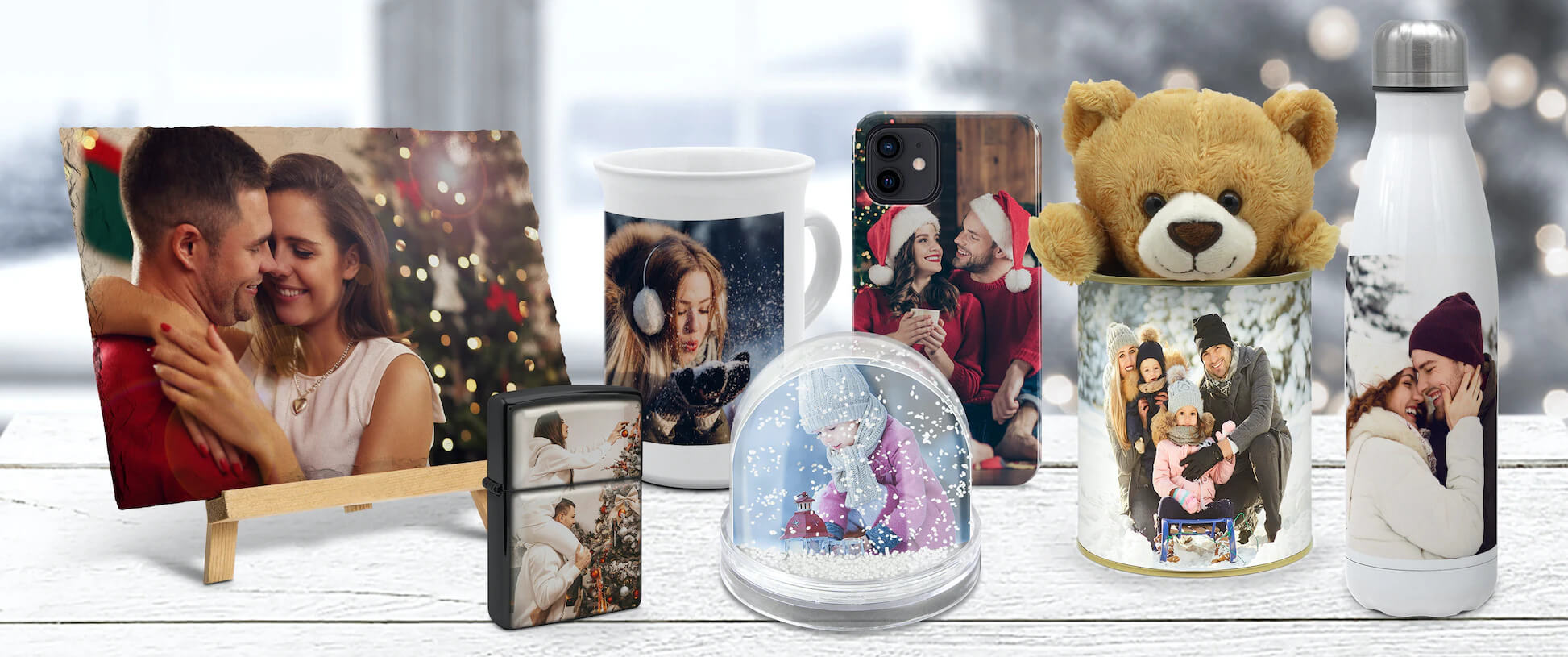 Personalisierte Weihnachtsgeschenke mit eigenem Foto selbst gestalten